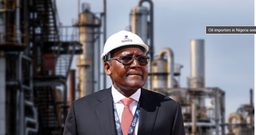 Dangote Refinery sales,