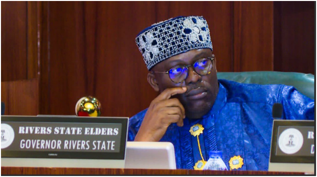 Rivers Governor Siminalayi Fubara resumes power after Tinubu lifts six-month state of emergency.”