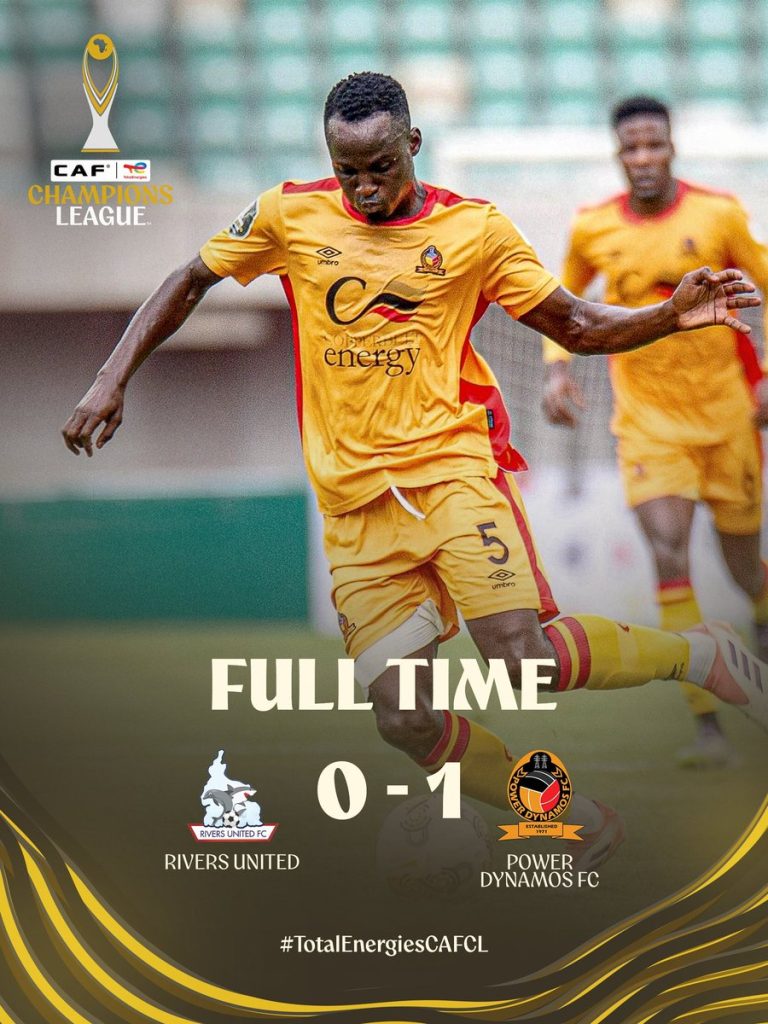 Rivers United, Power Dynamos, CAF Champions League, Rivers United loss, Power Dynamos win, CAF group stage