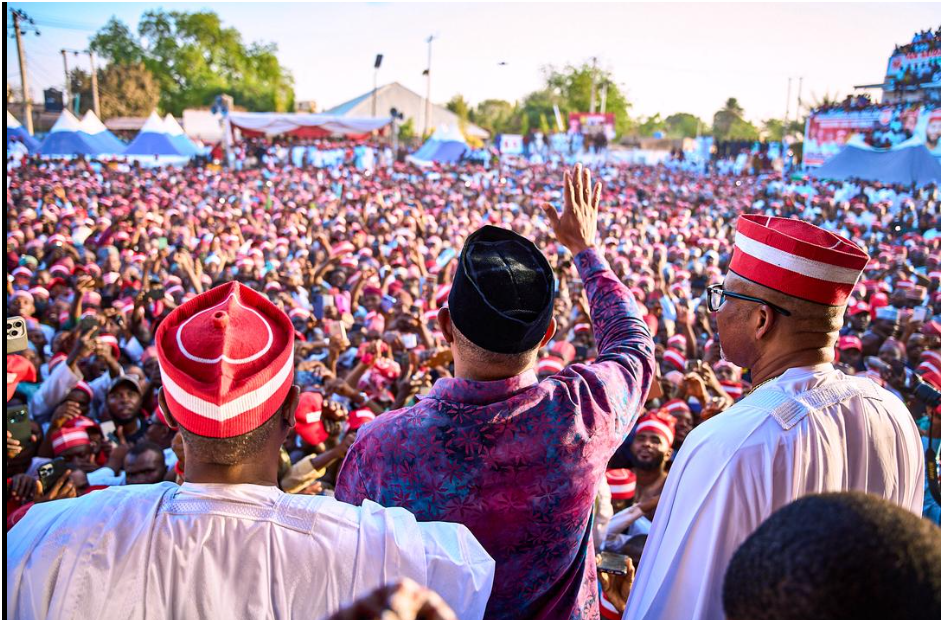 “KWANKWASO DUMPS NNPP” “2027 BATTLE TAKES SHAPE”
