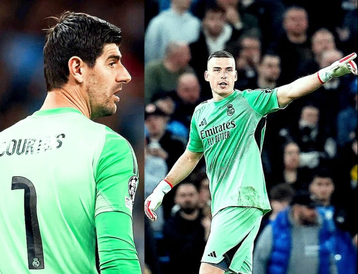 Thibaut Courtois injury Real Madrid Champions League