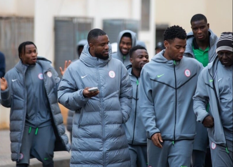 Super Eagles training