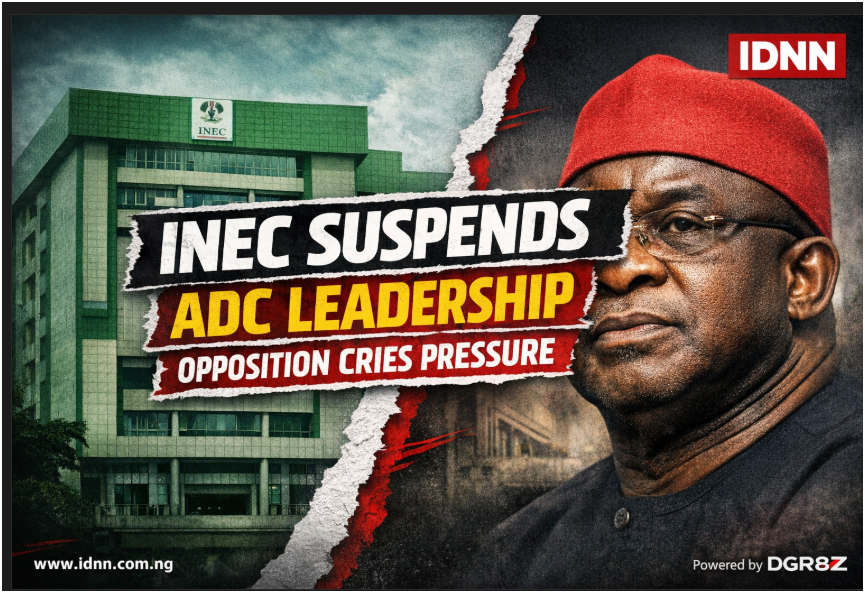 INEC suspends ADC leadership recognition
