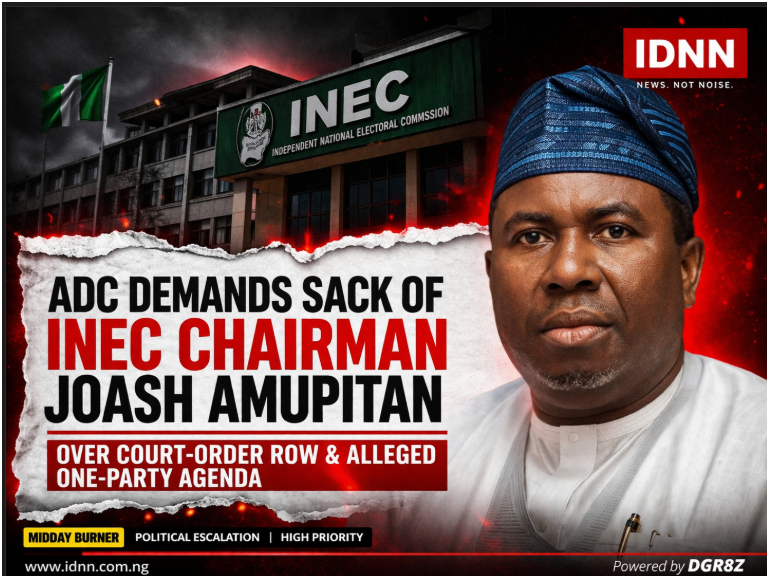 ADC demands INEC chairman Joash Amupitan sack