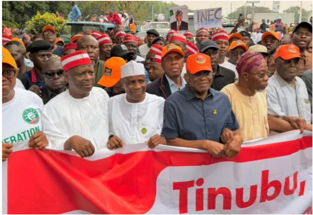 ADC protest INEC chairman removal