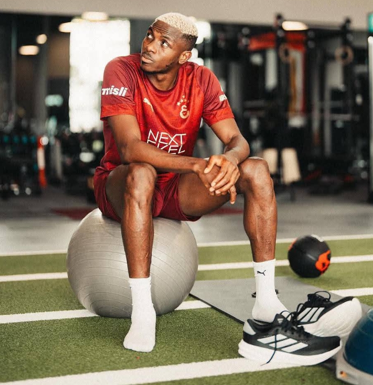 Osimhen gym recovery