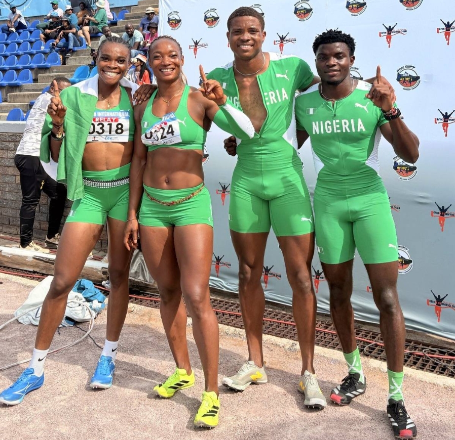 Team Nigeria relay squad