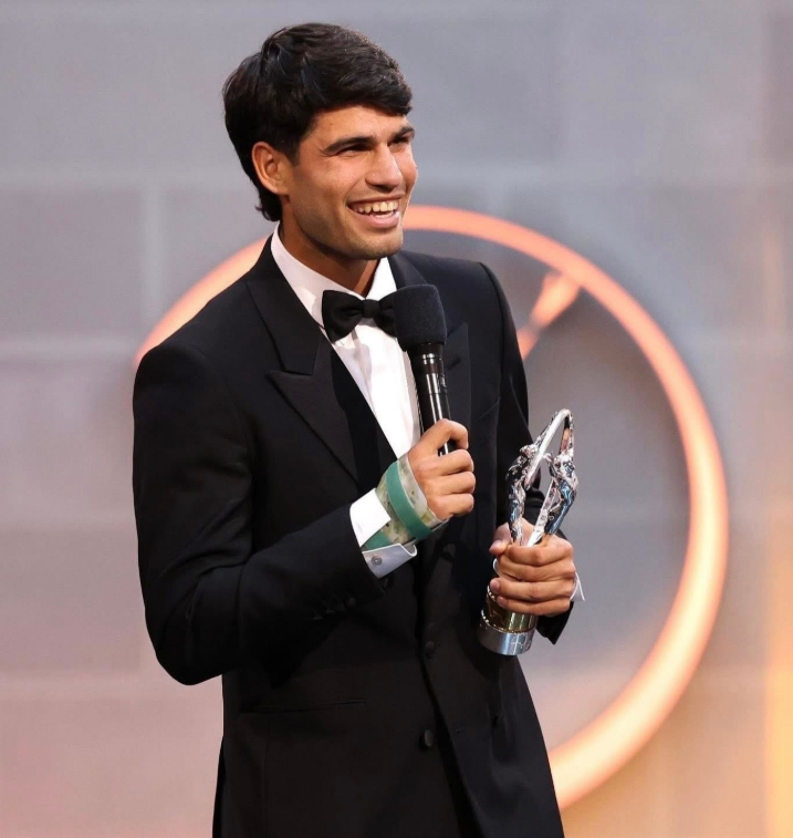 Carlos Alcaraz Laureus award