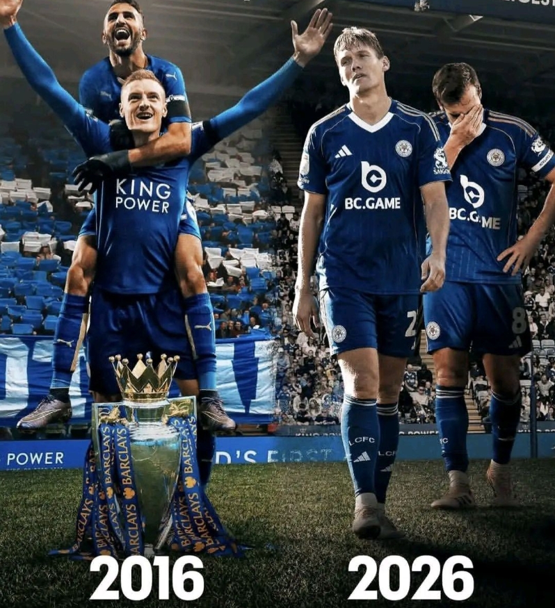 Leicester City relegated