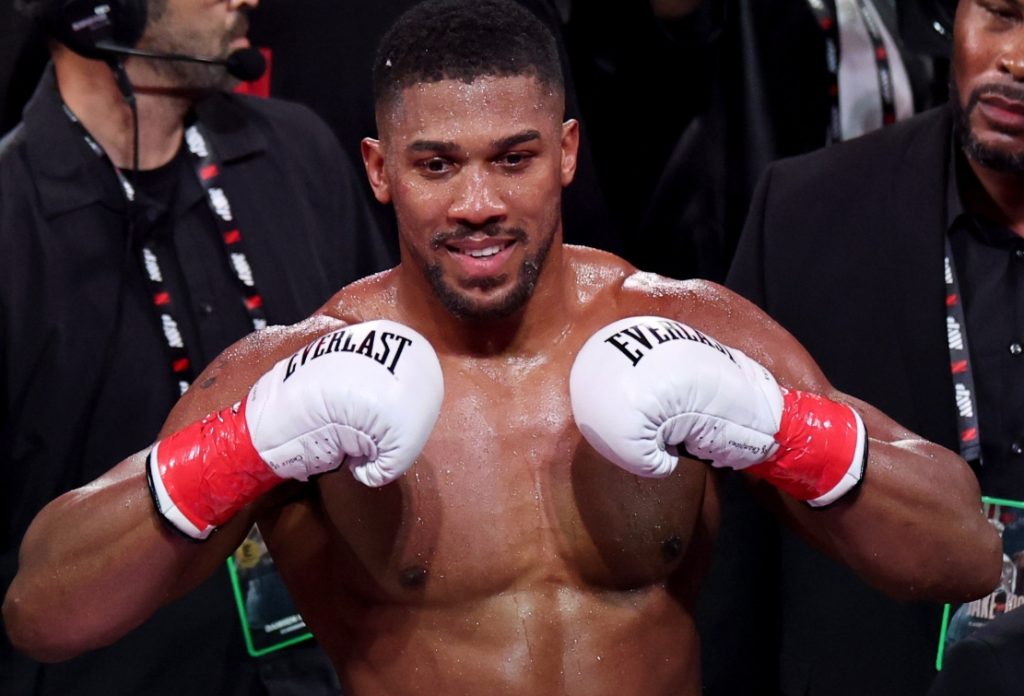 Anthony Joshua comeback fight