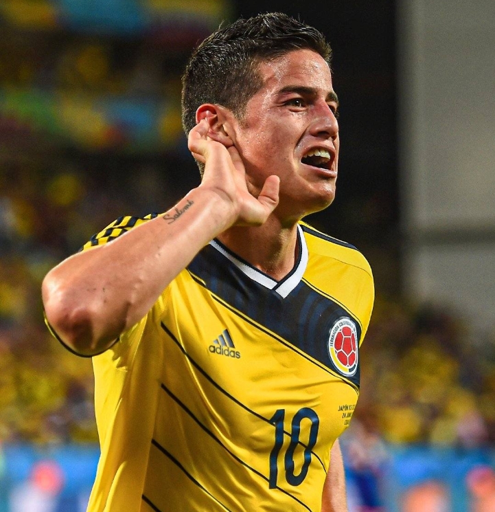 James Rodriguez dehydration hospitalisation