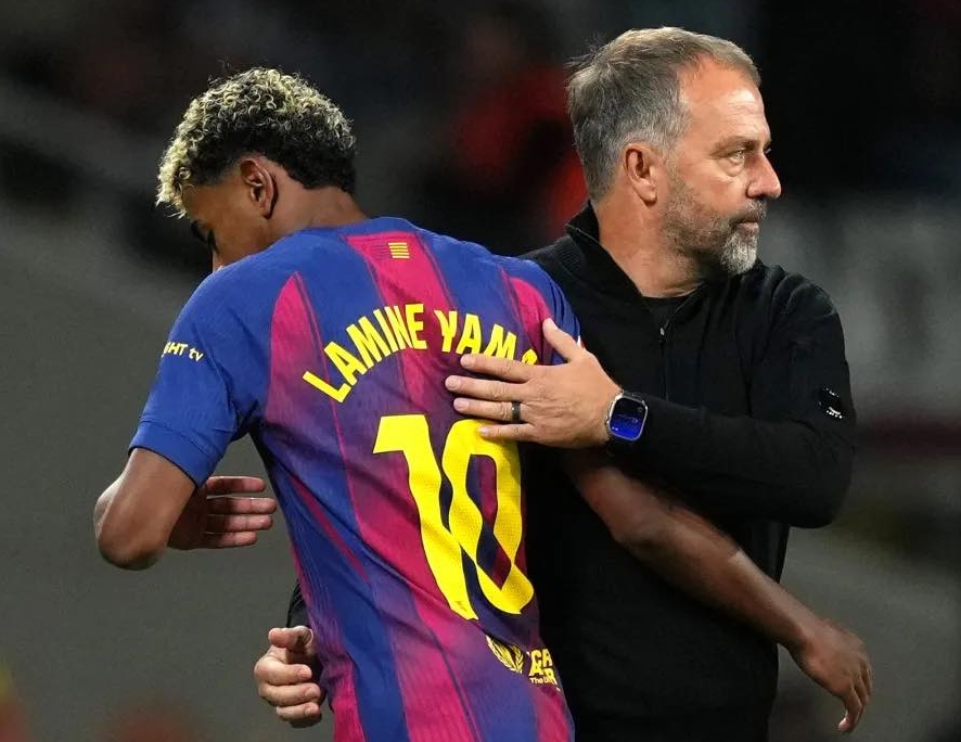 Barcelona title race grip