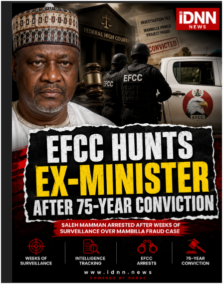 EFCC Hunts Down Ex-Power Minister Saleh Mamman After 75-Year Conviction