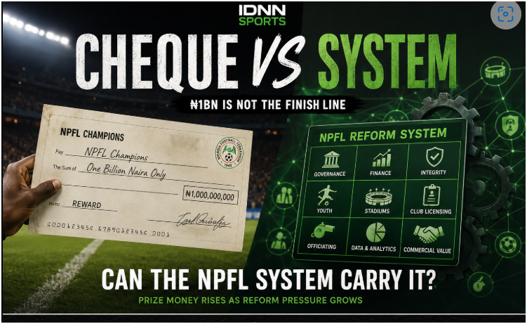 NPFL MONEY SHAKE-UP