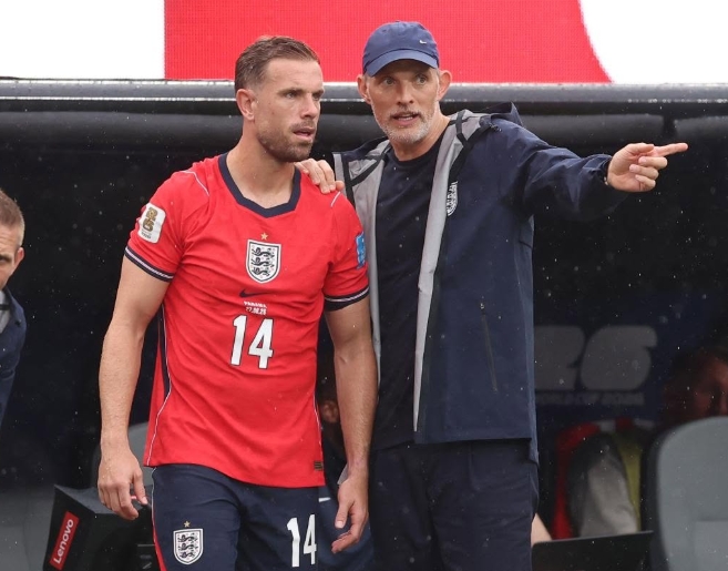 Jordan Henderson England DR Congo