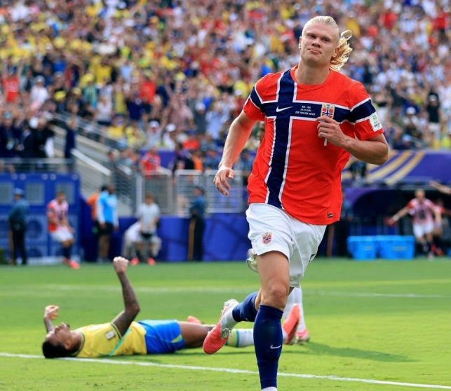 Haaland Brazil Norway World Cup
